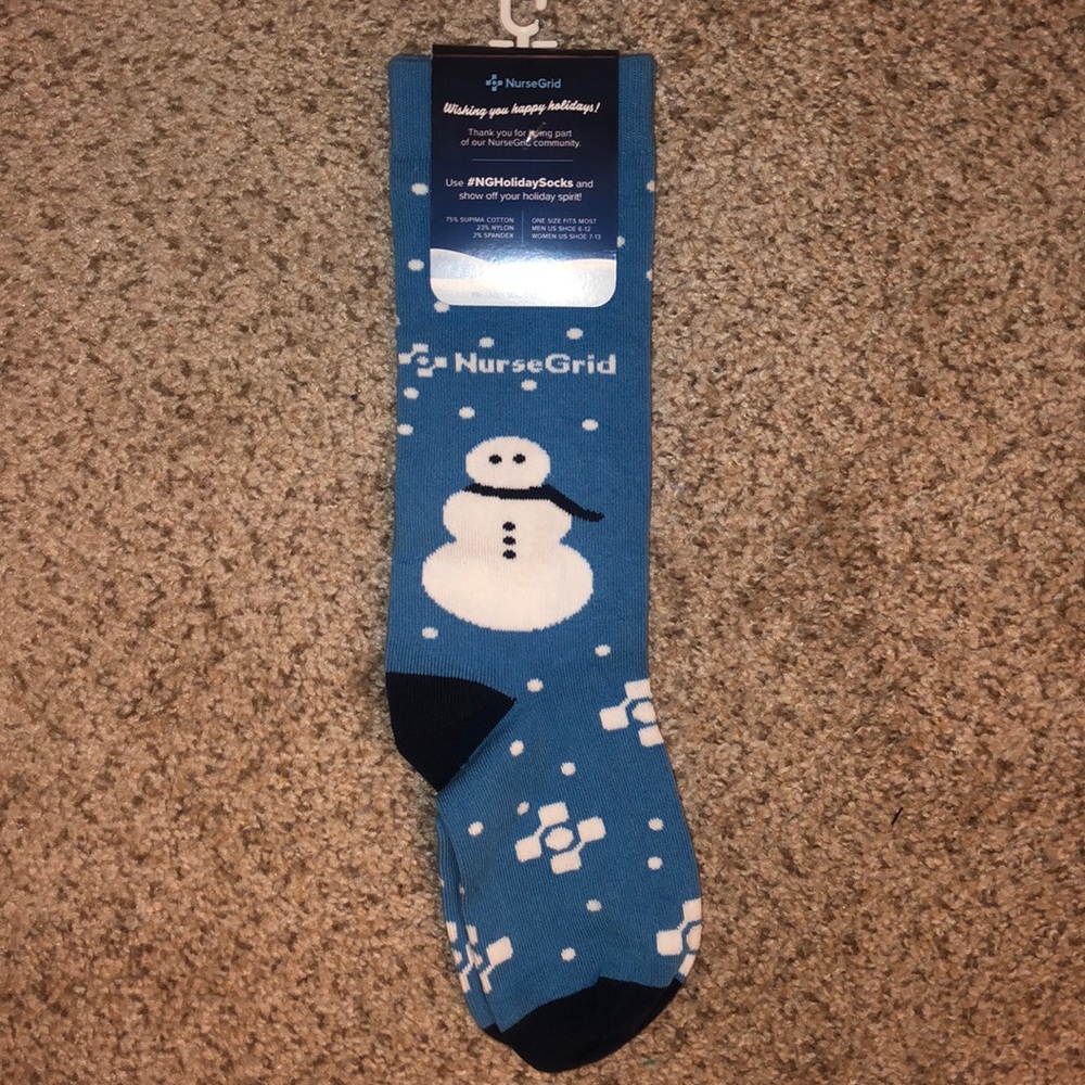 Nursegrid Holiday Socks